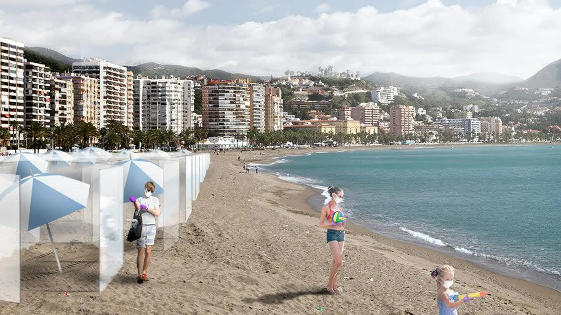 A la playa, ¿entre mamparas? A la playa, ¿entre mamparas?