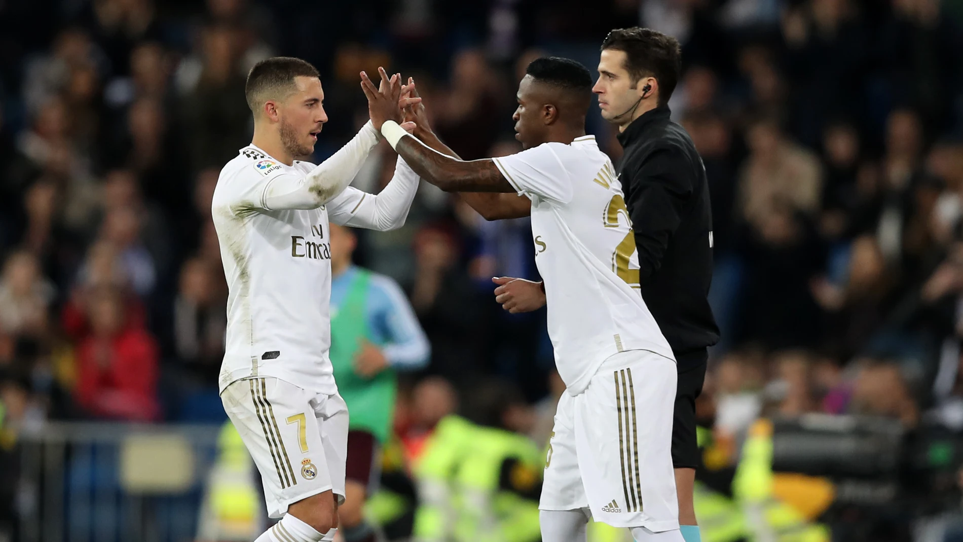 Hazard y Vinícius Hazard y Vinícius