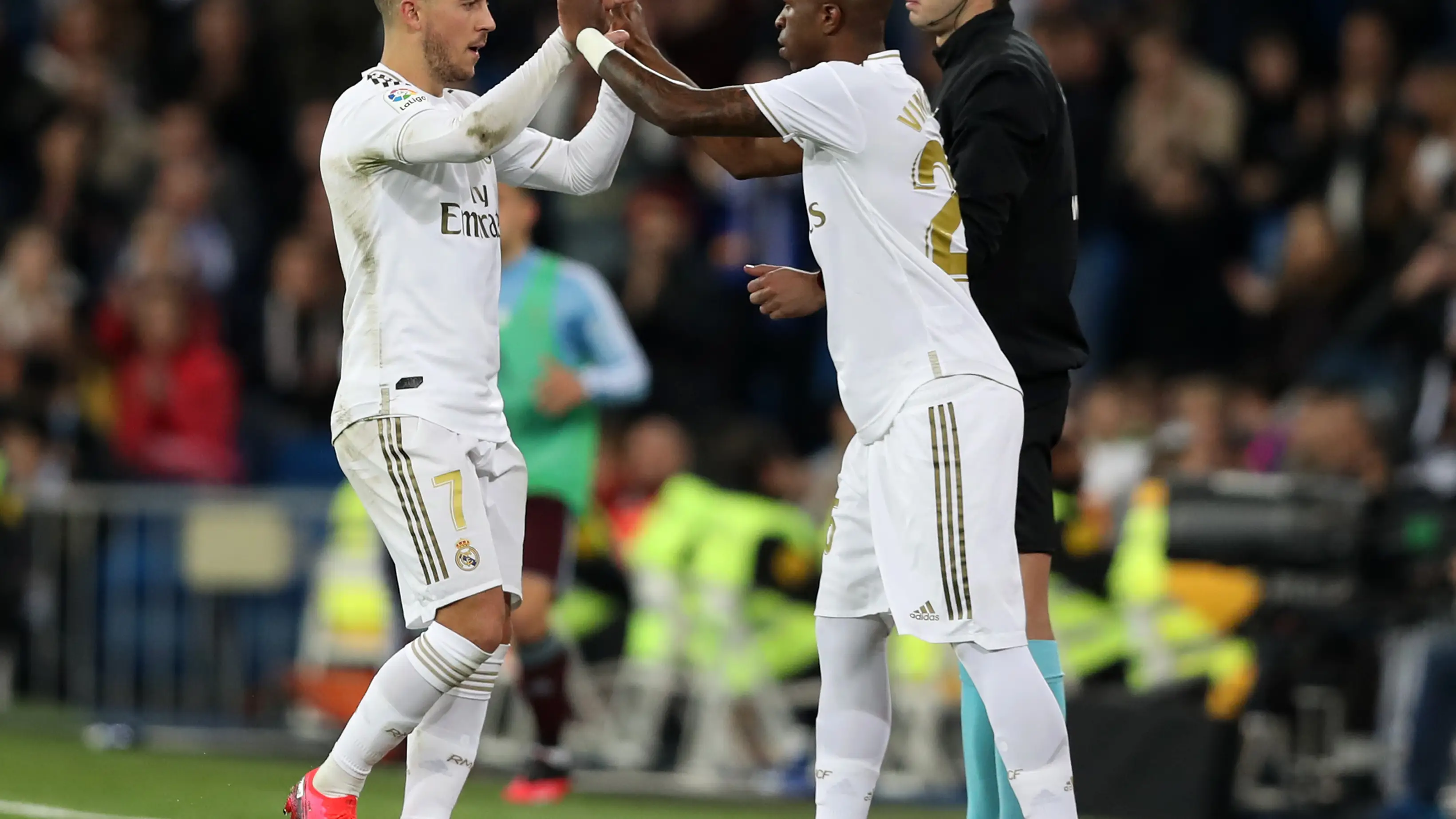 Hazard y Vinícius Hazard y Vinícius