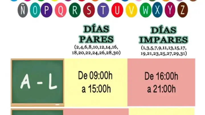 Horarios Horarios