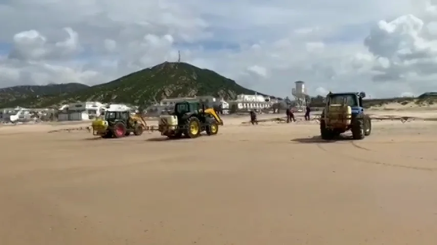 Denuncian que han fumigado con lej&iacute;a las playas de Zahara de los Atunes por el coronavirus