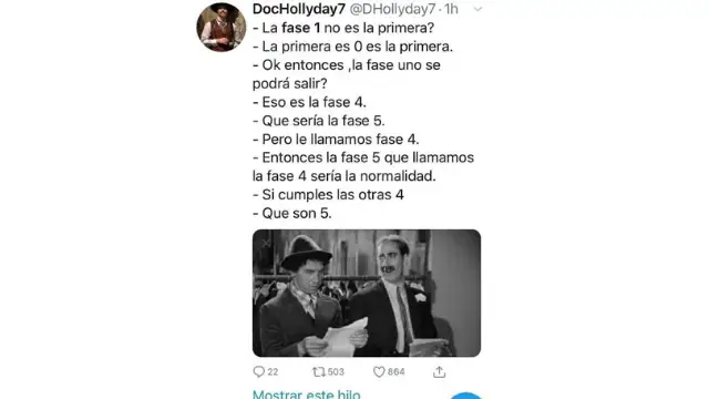 Memes sobre el plan de desescalada Memes sobre el plan de desescalada