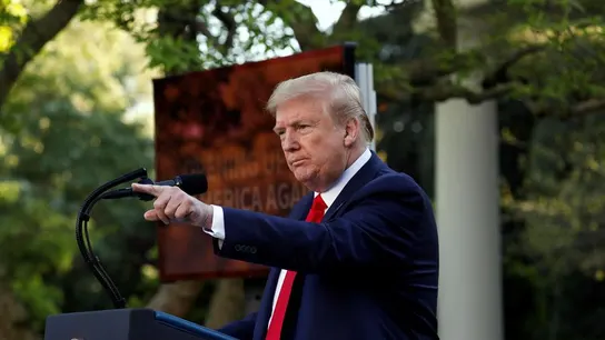 El presidente de Estados Unidos, Donald Trump El presidente de Estados Unidos, Donald Trump