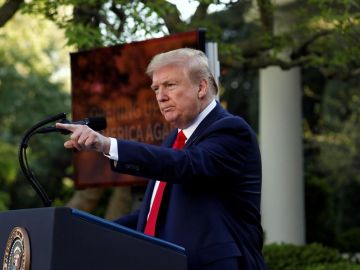 El presidente de Estados Unidos, Donald Trump