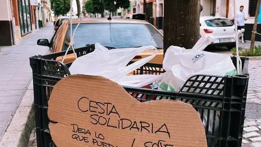 Cesta solidaria Cesta solidaria