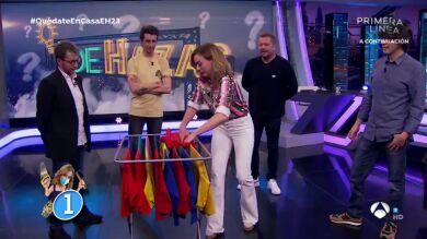 ¿Cómo duplicar la capacidad de un tendedero? Marta Hazas sorprende a contrarreloj con sus tres mejores 'IdeHazas'