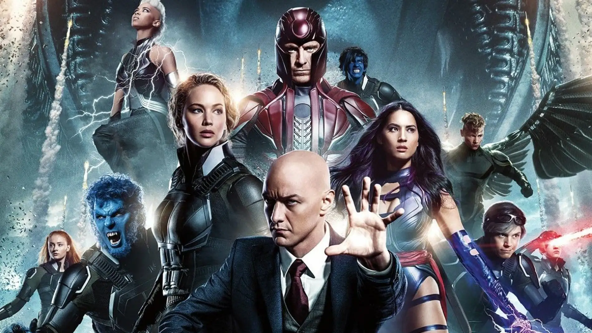 Los protagonistas de 'X-Men: Apocalipsis'