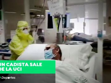 La 'voz' del Cádiz sale de la UCI tras derrotar al coronavirus