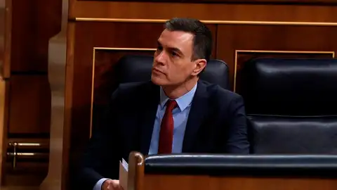 Imagen de archivo del presidente del Gobierno, Pedro Sánchez, en el COngreso de los DIputados. Imagen de archivo del presidente del Gobierno, Pedro Sánchez, en el COngreso de los DIputados.