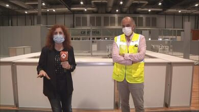 El hospital de IFEMA para enfermos de coronavirus, a punto de cerrar: 