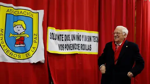 El padre Ángel, de Mensajeros de la Paz El padre Ángel, de Mensajeros de la Paz