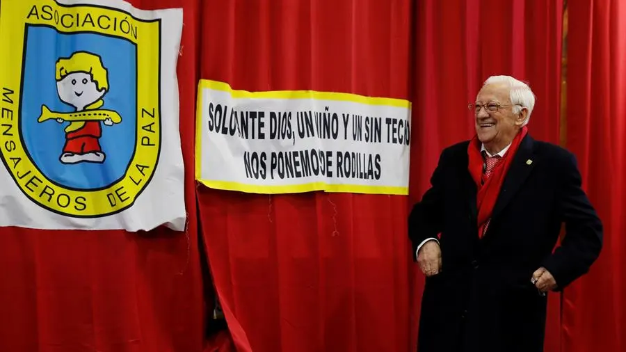 El padre Ángel, de Mensajeros de la Paz El padre Ángel, de Mensajeros de la Paz