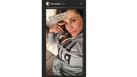 Elena Tablada muestra su recuperación postparto Elena Tablada muestra su recuperación postparto
