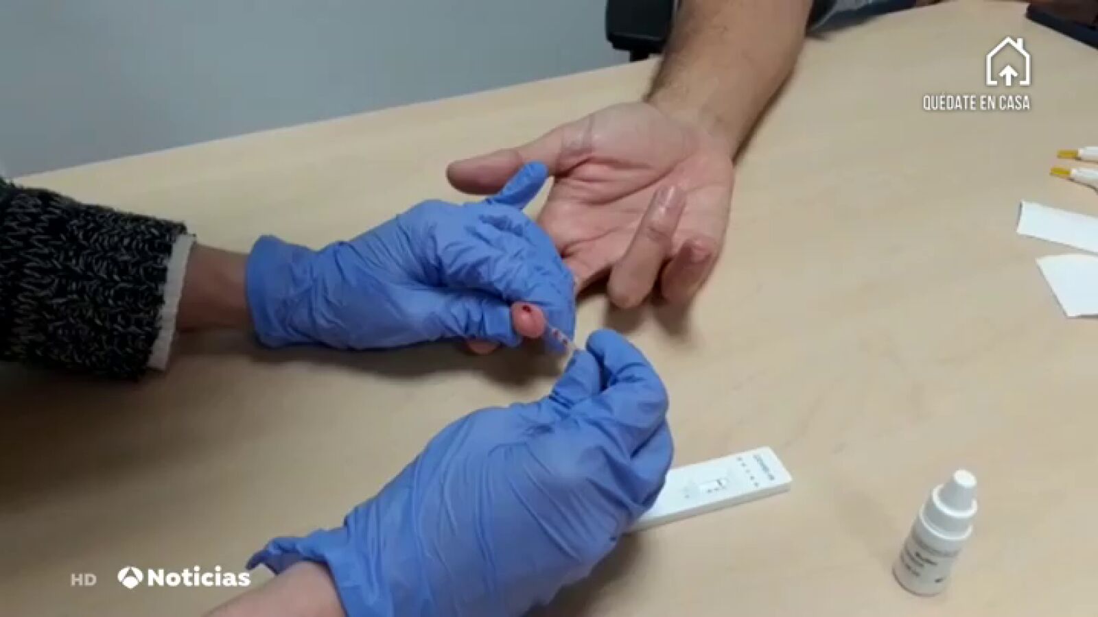 Así son los test de seroprevalencia para conocer el número real de contagiados de coronavirus en España