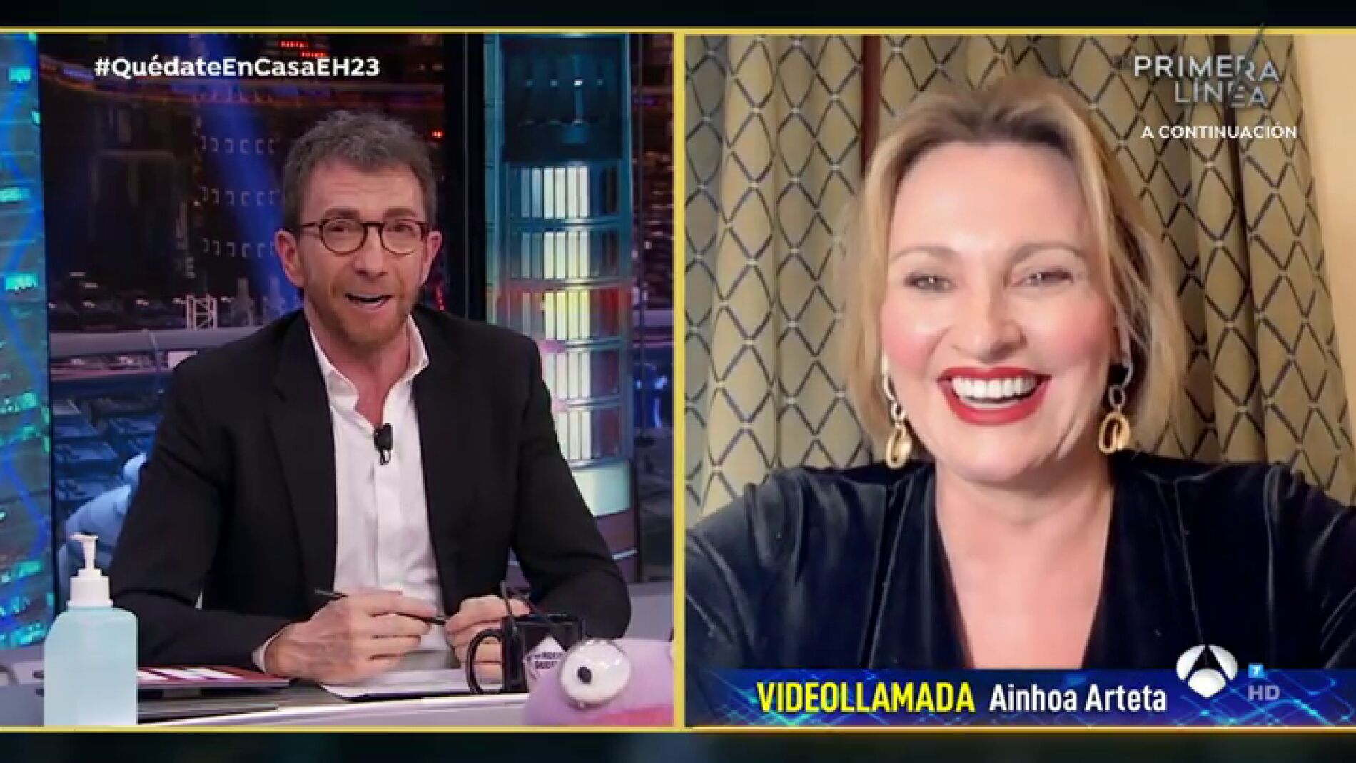 Revive al entrevista completa de Ainhoa Arteta en 'El Hormiguero 3.0: quédate en casa'