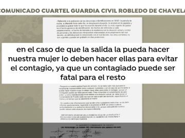 Orden de la Guardia Civil de Robledo de Chavela