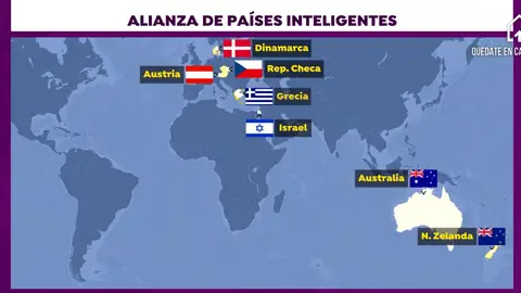 La 'alianza de países inteligentes' La 'alianza de países inteligentes'