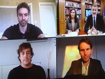 La charla con los Reyes La charla con los Reyes