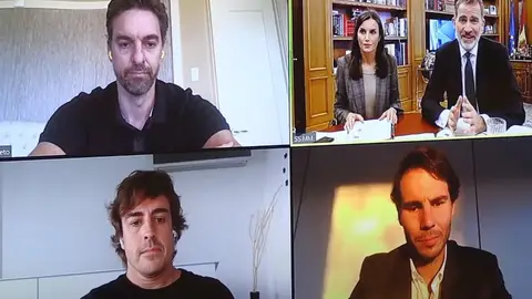 La charla con los Reyes La charla con los Reyes