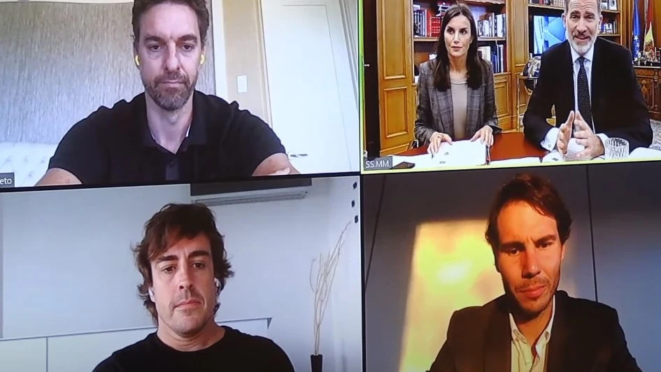 La charla con los Reyes La charla con los Reyes