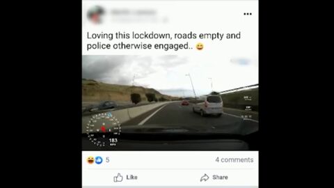 Conduce a 264 km/h por una autov&iacute;a de Tenerife, donde el l&iacute;mite de velocidad permitido est&aacute; en 120 