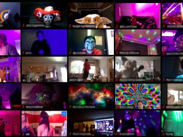 Fiestas virtuales en casa