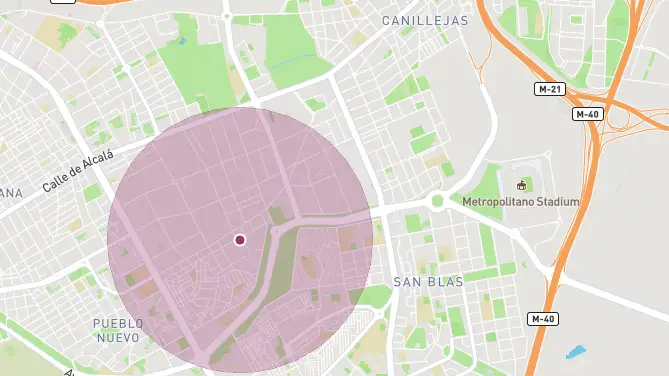 Calcula un kilómetro hasta donde puedes pasear desde tu casa Calcula un kilómetro hasta donde puedes pasear desde tu casa