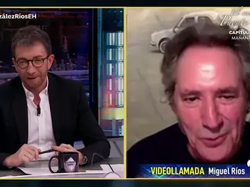 Miguel Ríos sorprende a Pablo Motos con su extraña afición a la vez que hace deporte Miguel Ríos sorprende a Pablo Motos con su extraña afición a la vez que hace deporte
