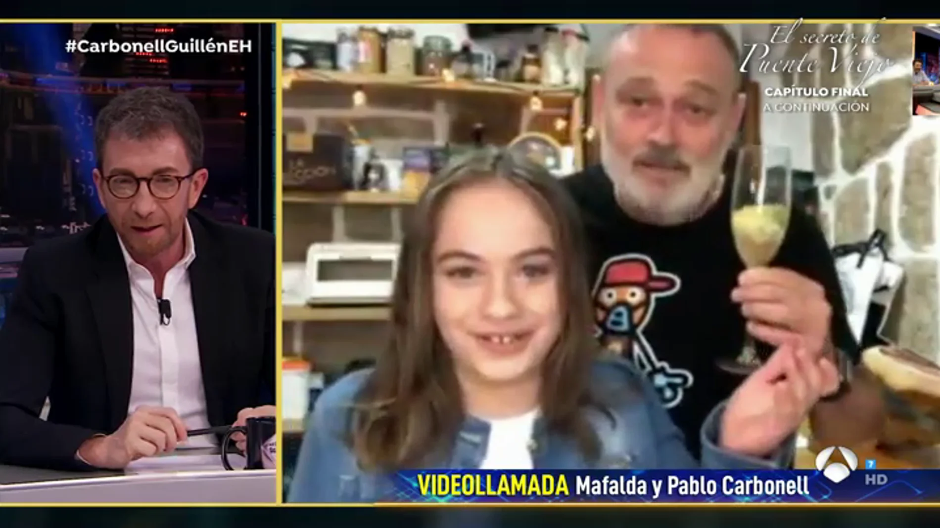 Disfruta de la entrevista completa a Pablo y Mafalda Carbonell en 'El Hormiguero 3.0'