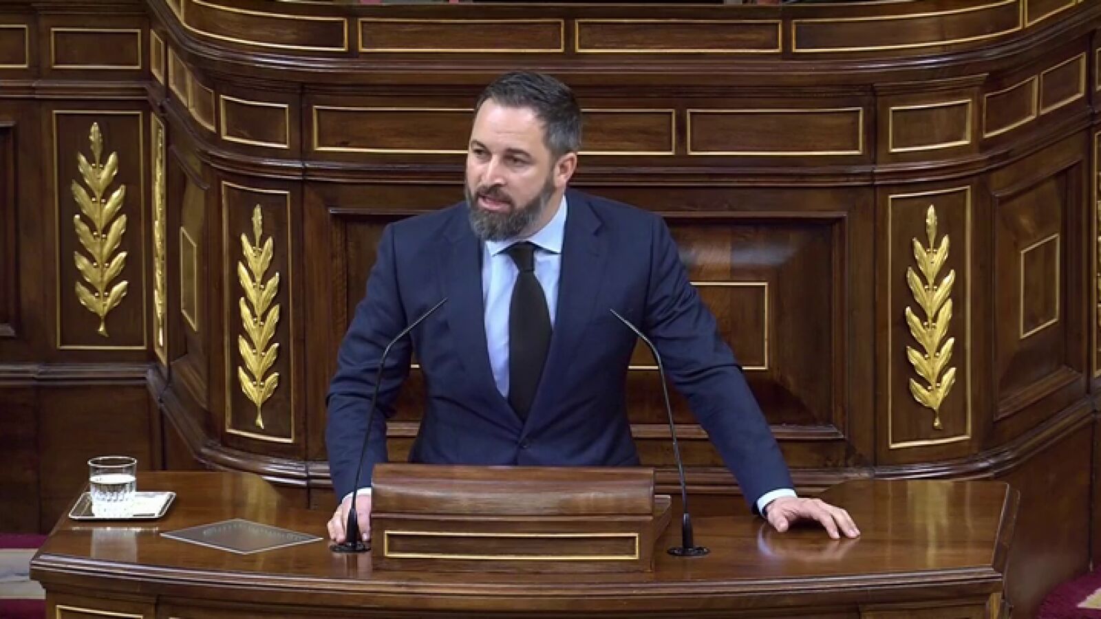 Santiago Abascal dice que convocaría elecciones si gana la moción de censura