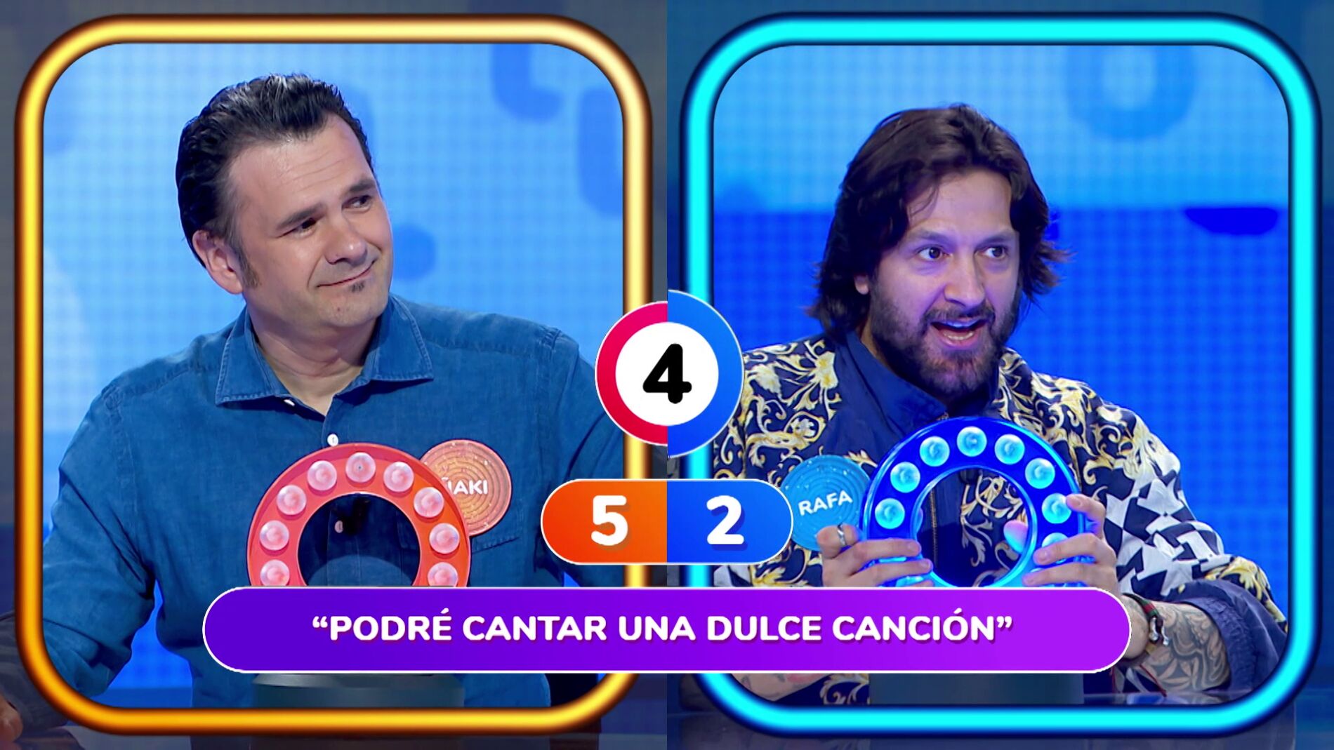 Iñaki López y Rafael Amargo en 'La Pista'