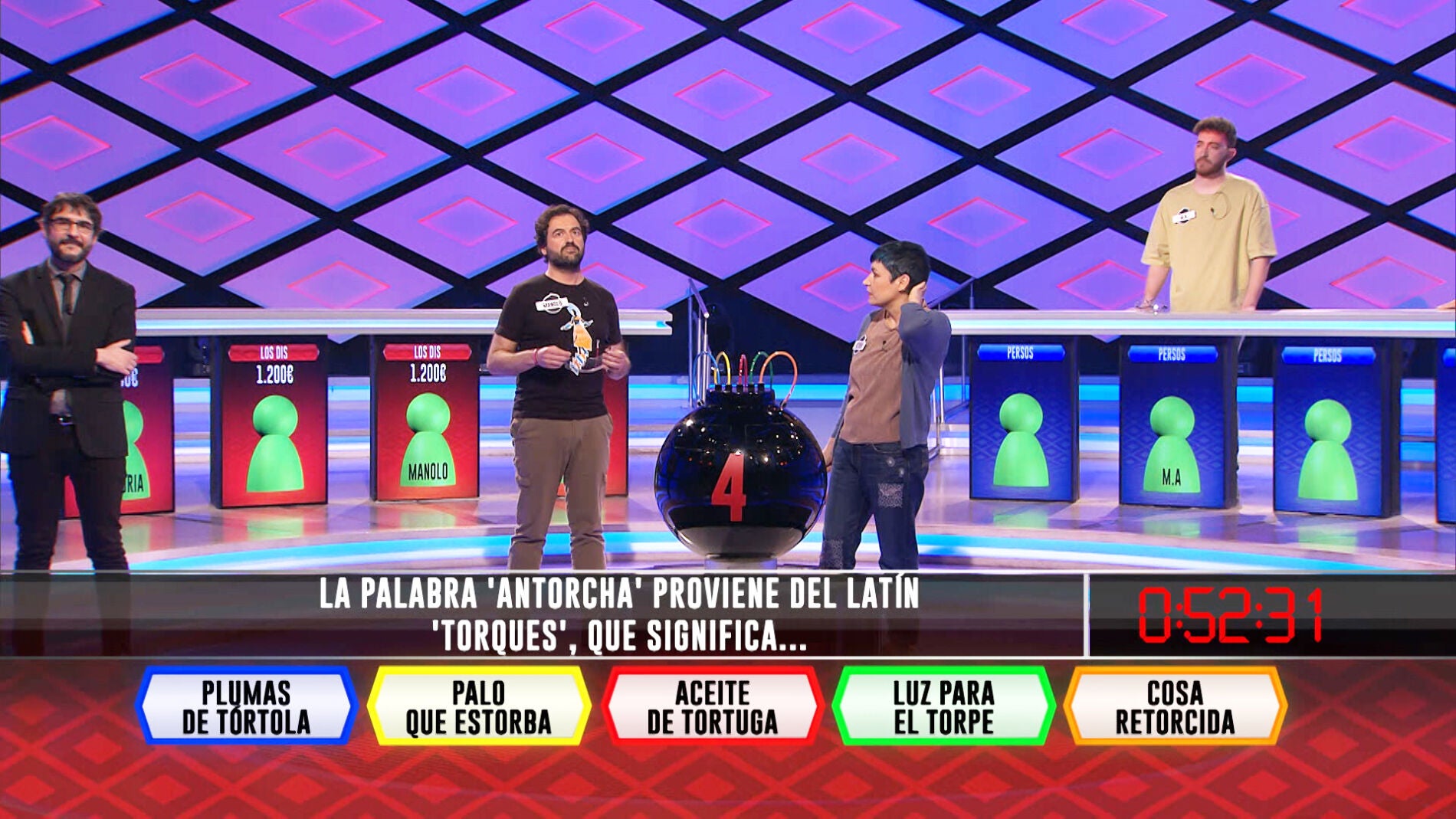 La intuici&oacute;n de Victoria hace que &lsquo;Los dis&rsquo; consigan el pleno en &lsquo;&iexcl;Boom!&rsquo;