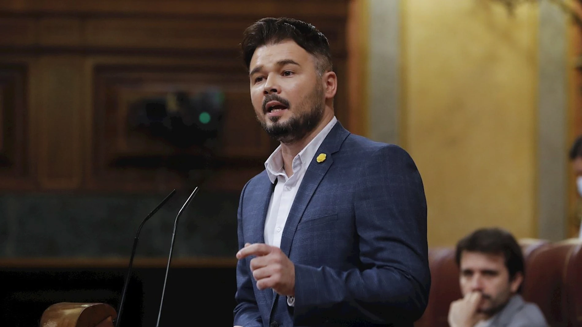 El portavoz de ERC, Gabriel Rufián El portavoz de ERC, Gabriel Rufián