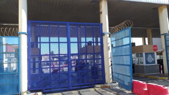 Frontera de Ceuta.
