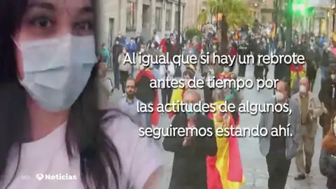 El mensaje de indignación de una enfermera de Salamanca por las caceroladas en las calles El mensaje de indignación de una enfermera de Salamanca por las caceroladas en las calles