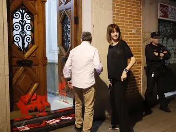 Ataque a vivienda Idoia Mendia Ataque a vivienda Idoia Mendia
