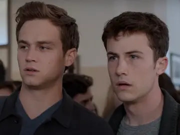 Brandon Flynn y Dylan Minnette en 'Por 13 razones' Brandon Flynn y Dylan Minnette en 'Por 13 razones'