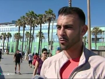 Alejandro Claveria, el 'lagarto de la Barceloneta': "La gran mayoría de la gente respetaba el espacio"