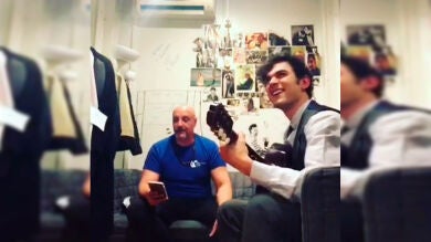 César Capilla nos enseña imágenes inéditas de 'El secreto de Puente Viejo' tras las cámaras