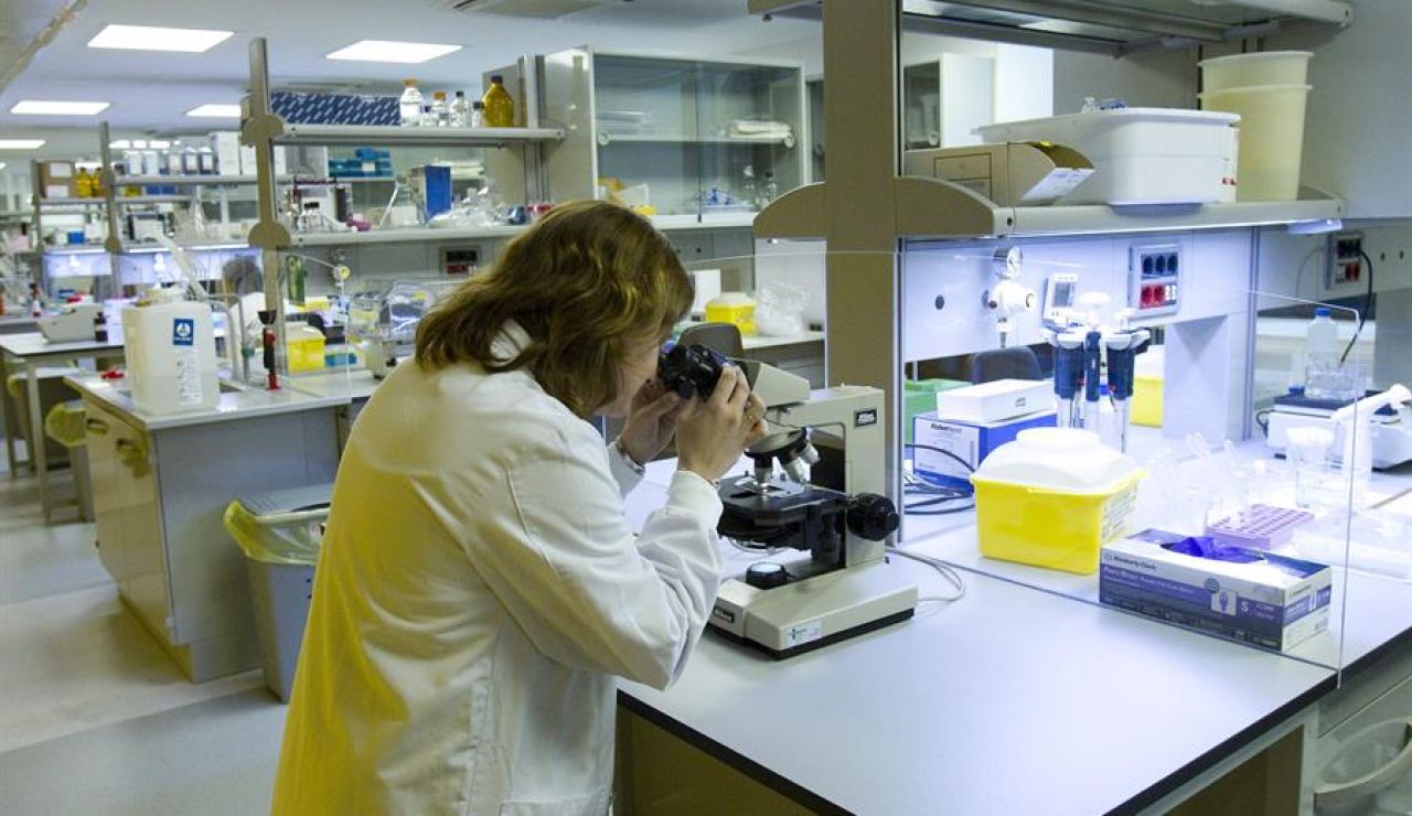 Imagen de archivo de un laboratorio Imagen de archivo de un laboratorio