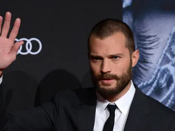 Jamie Dornan en la premiere de 'Cincuenta sombras' Jamie Dornan en la premiere de 'Cincuenta sombras'