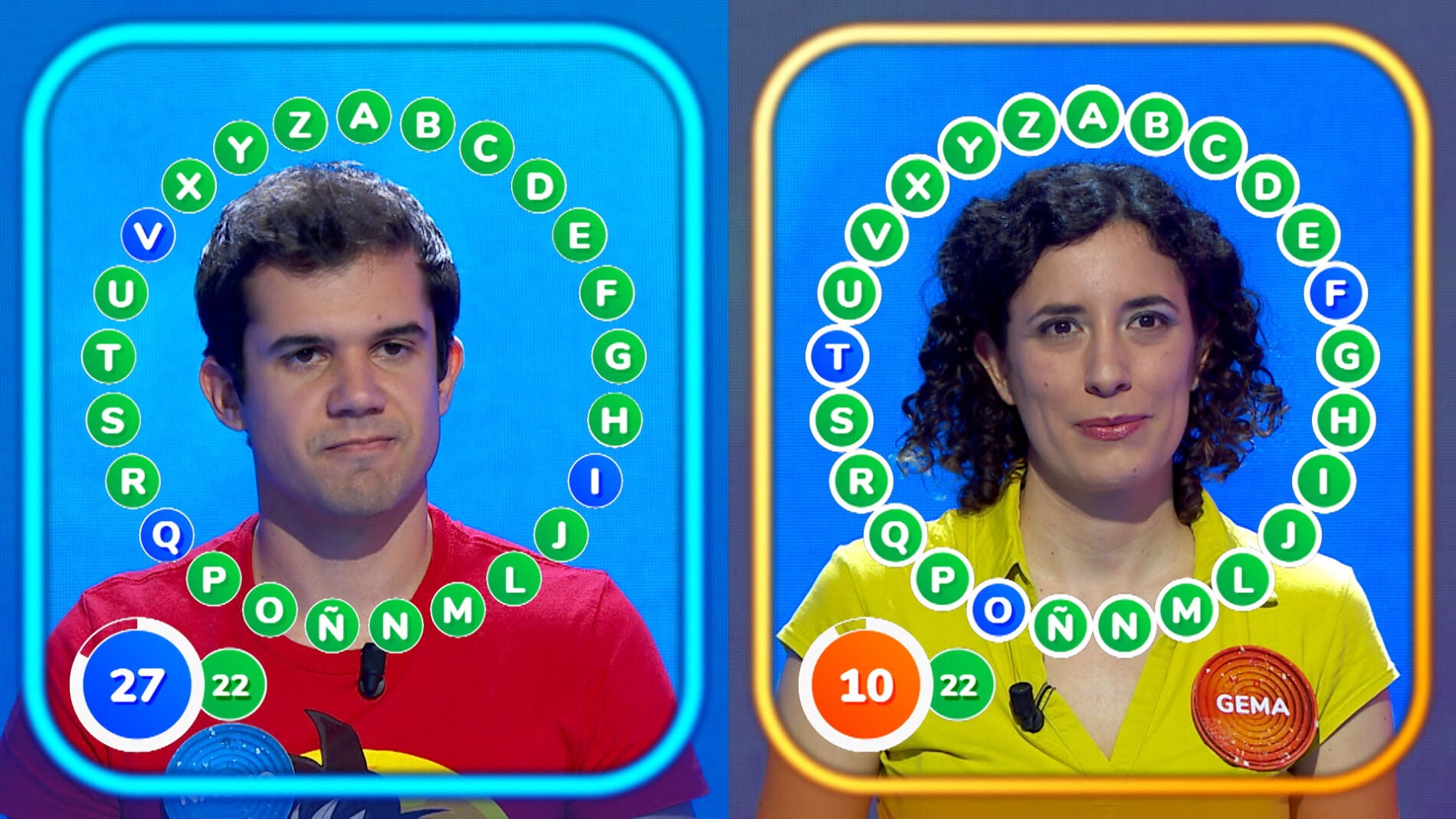 &iexcl;Emoci&oacute;n al m&aacute;ximo con Gema y Nacho en 'El Rosco' m&aacute;s re&ntilde;ido de 'Pasapalabra'!