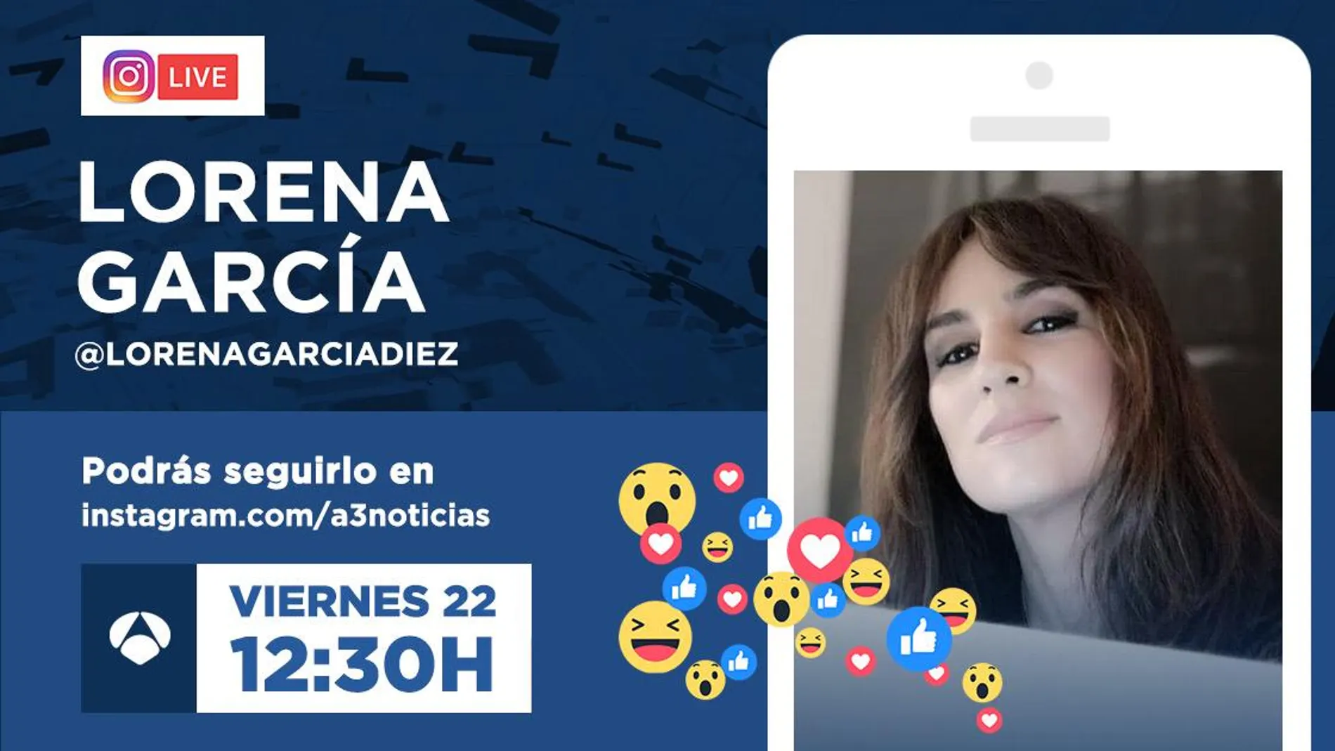 Charla en directo con Lorena García Charla en directo con Lorena García
