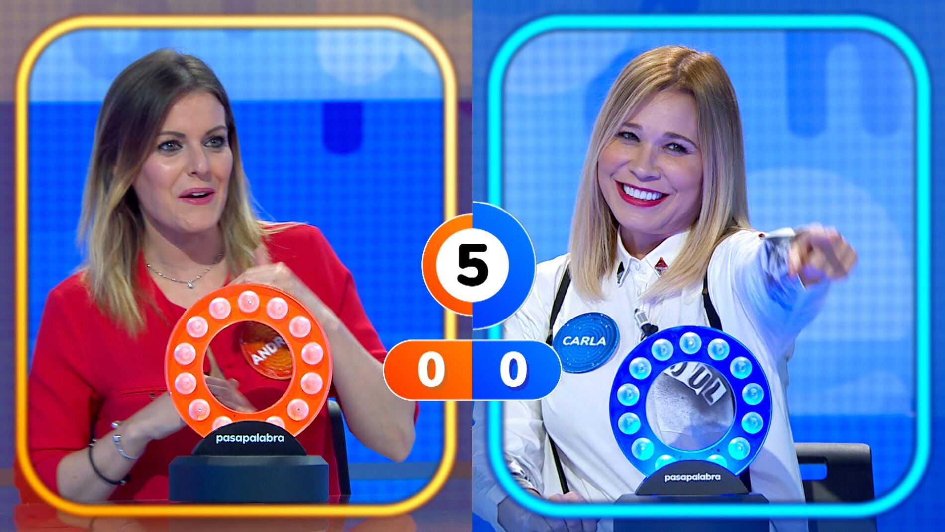 La deseada revancha de Andrea Ropero, frustrada por la rapidez de Carla Hidalgo en ‘La Pista’