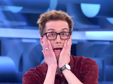 La reacción de Juampe tras un duelo en el que se jugaba 22.000 euros en ‘¡Ahora caigo!’ La reacción de Juampe tras un duelo en el que se jugaba 22.000 euros en ‘¡Ahora caigo!’