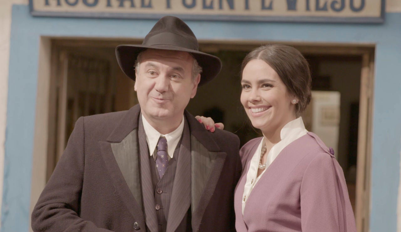 El cameo de Cristina Pedroche, Roberto Brasero y Gloria Serra: "Me encanta el look"