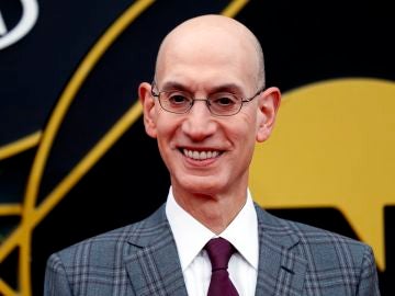 El comisionado de la NBA, Adam Silver