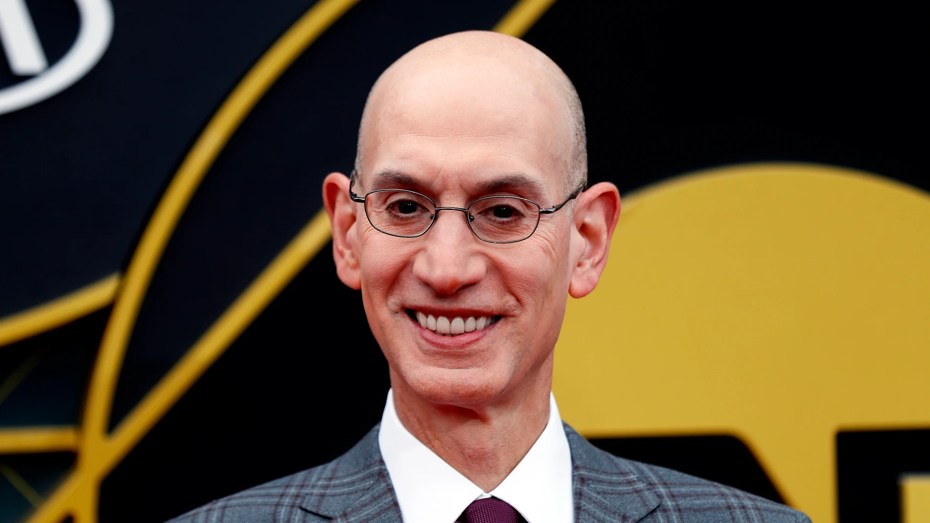 El comisionado de la NBA, Adam Silver El comisionado de la NBA, Adam Silver
