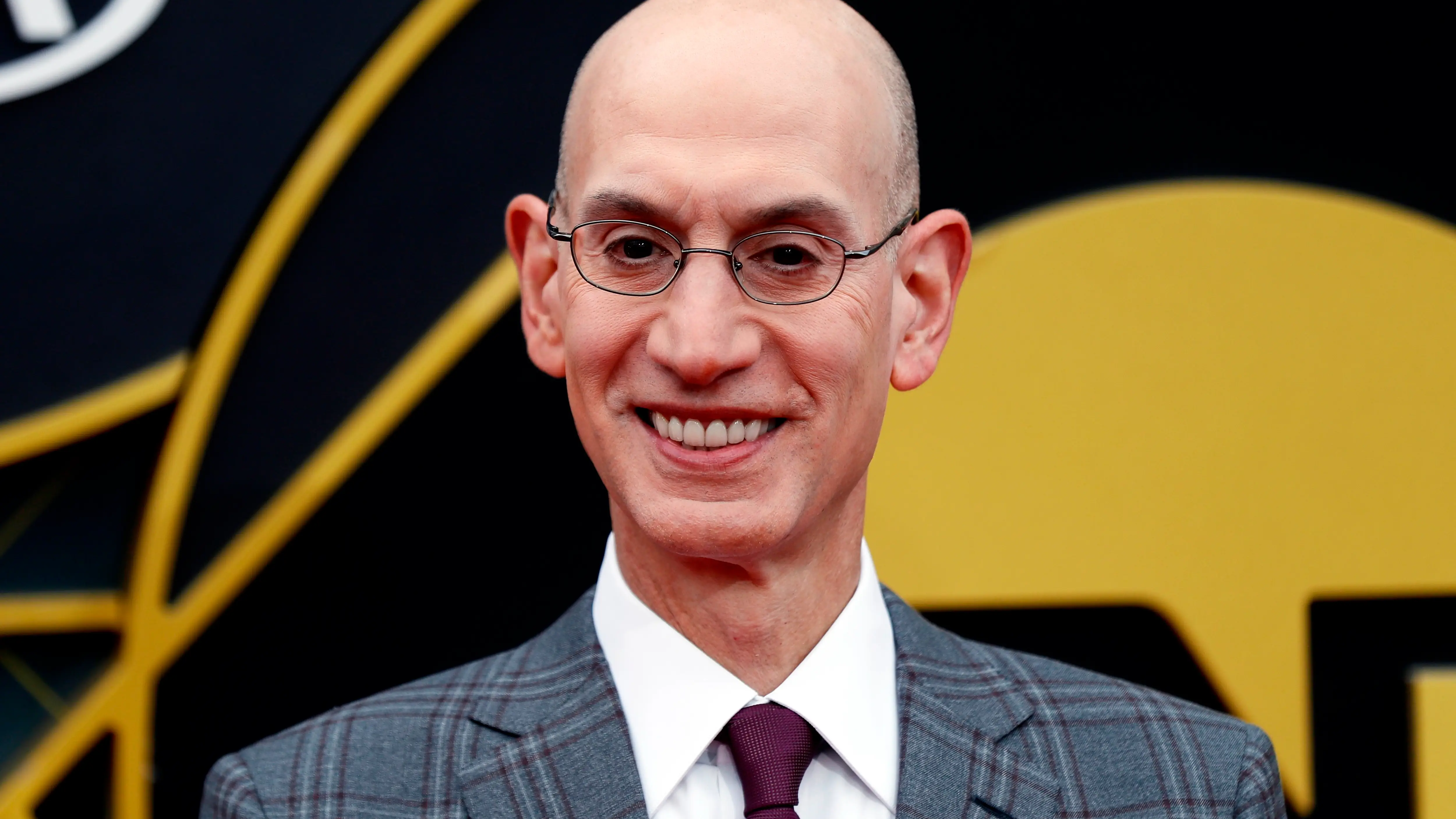 El comisionado de la NBA, Adam Silver