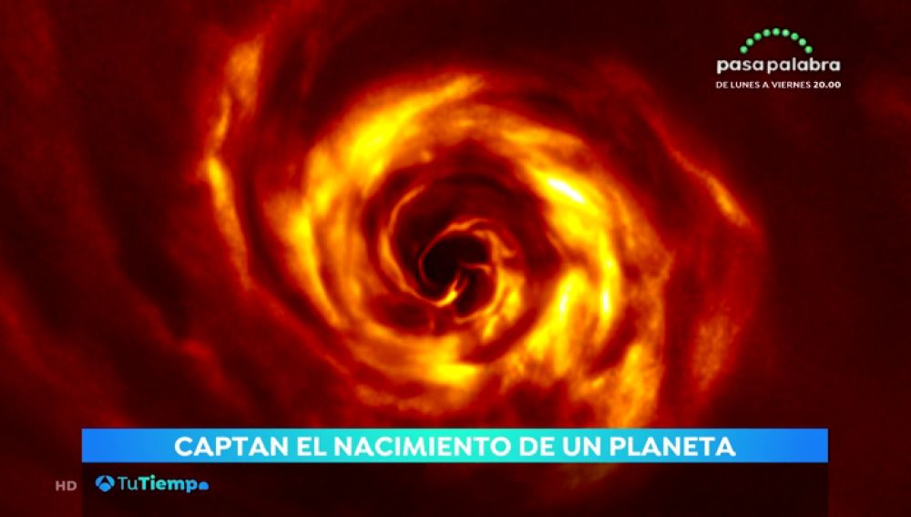 Nacimiento de un planeta.